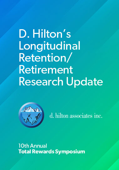 Longitudinal Retention/Retirement Research Update